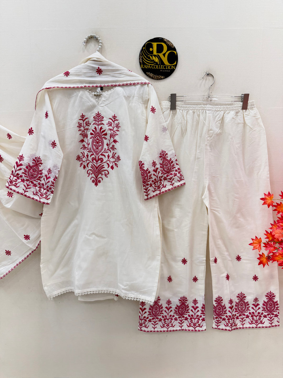 cotton embroidery suits