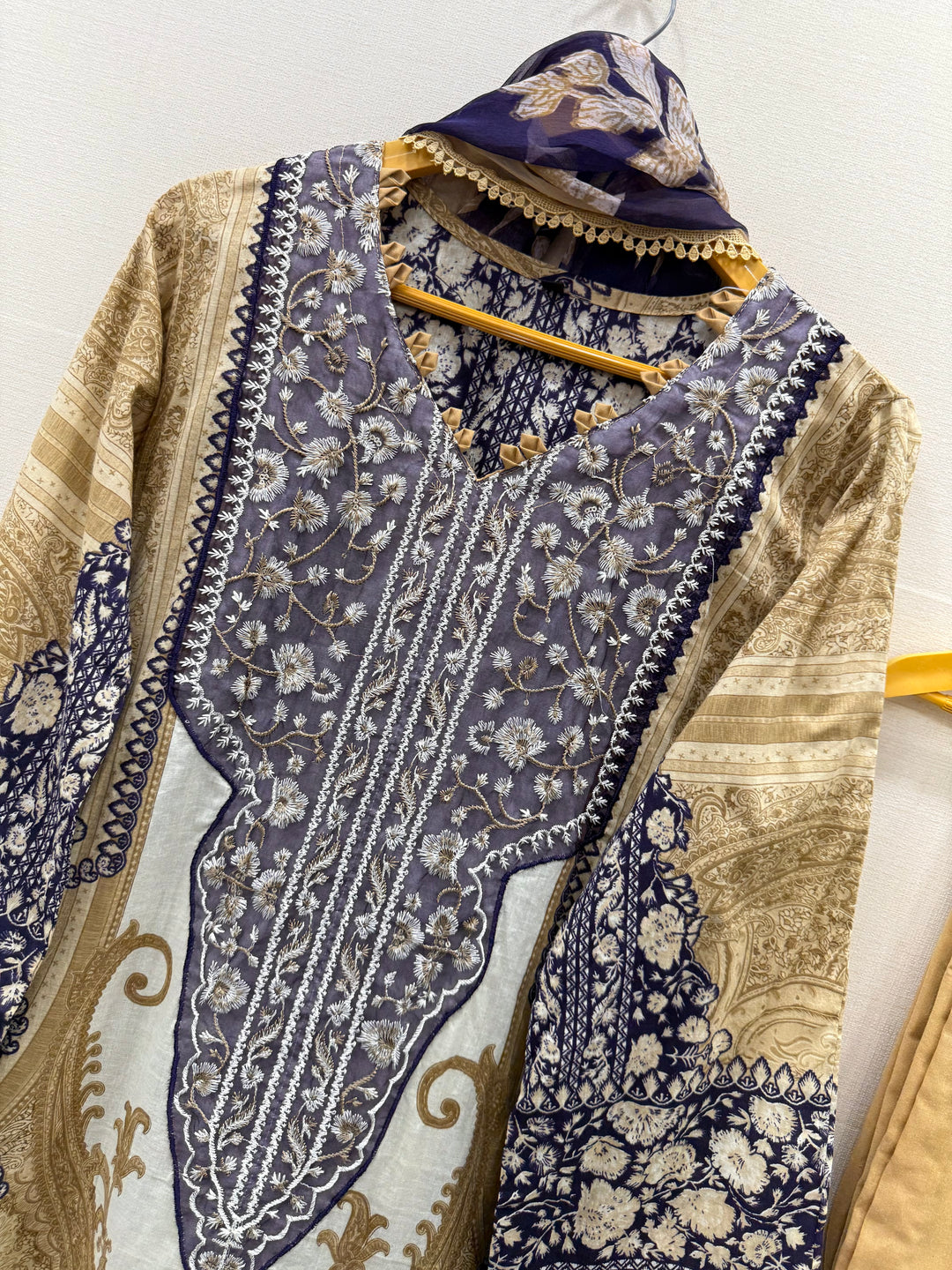 Pakistani patch work suit