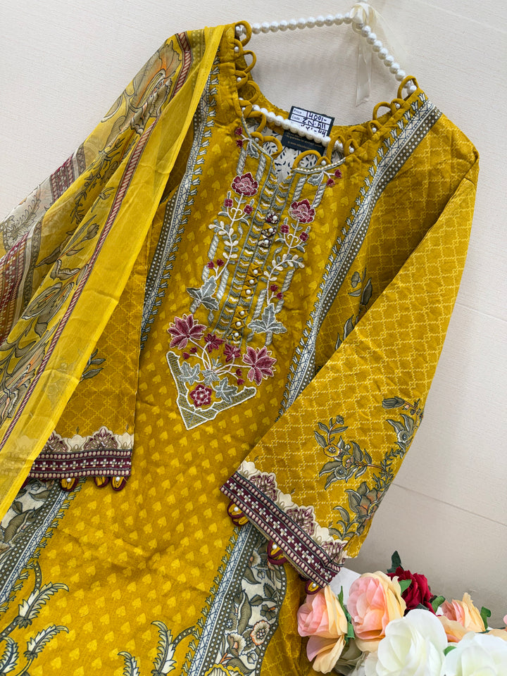 Pakistani patch work suit