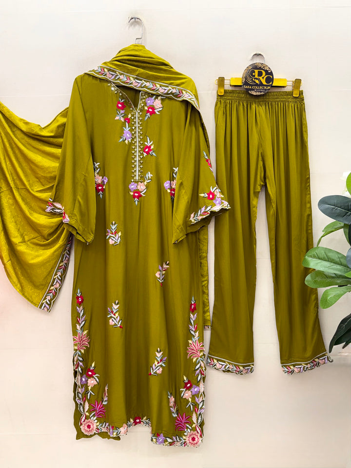 Embroidered Long Kaftan’s