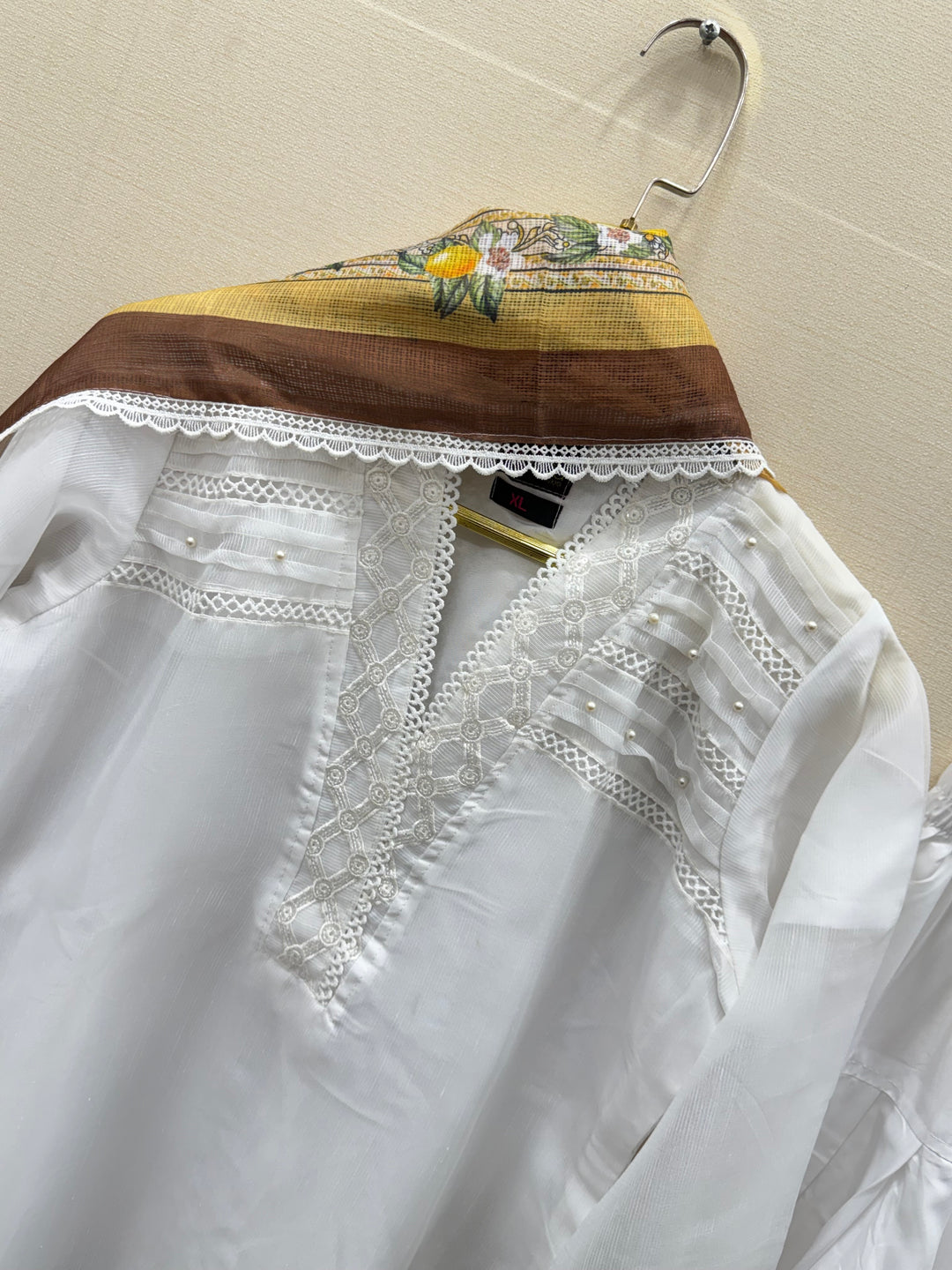 Embroidered Farshi Salwar suit