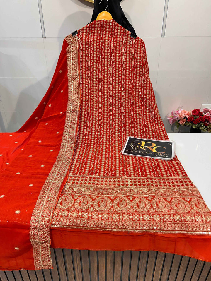 Nayra Georgette suit 1823