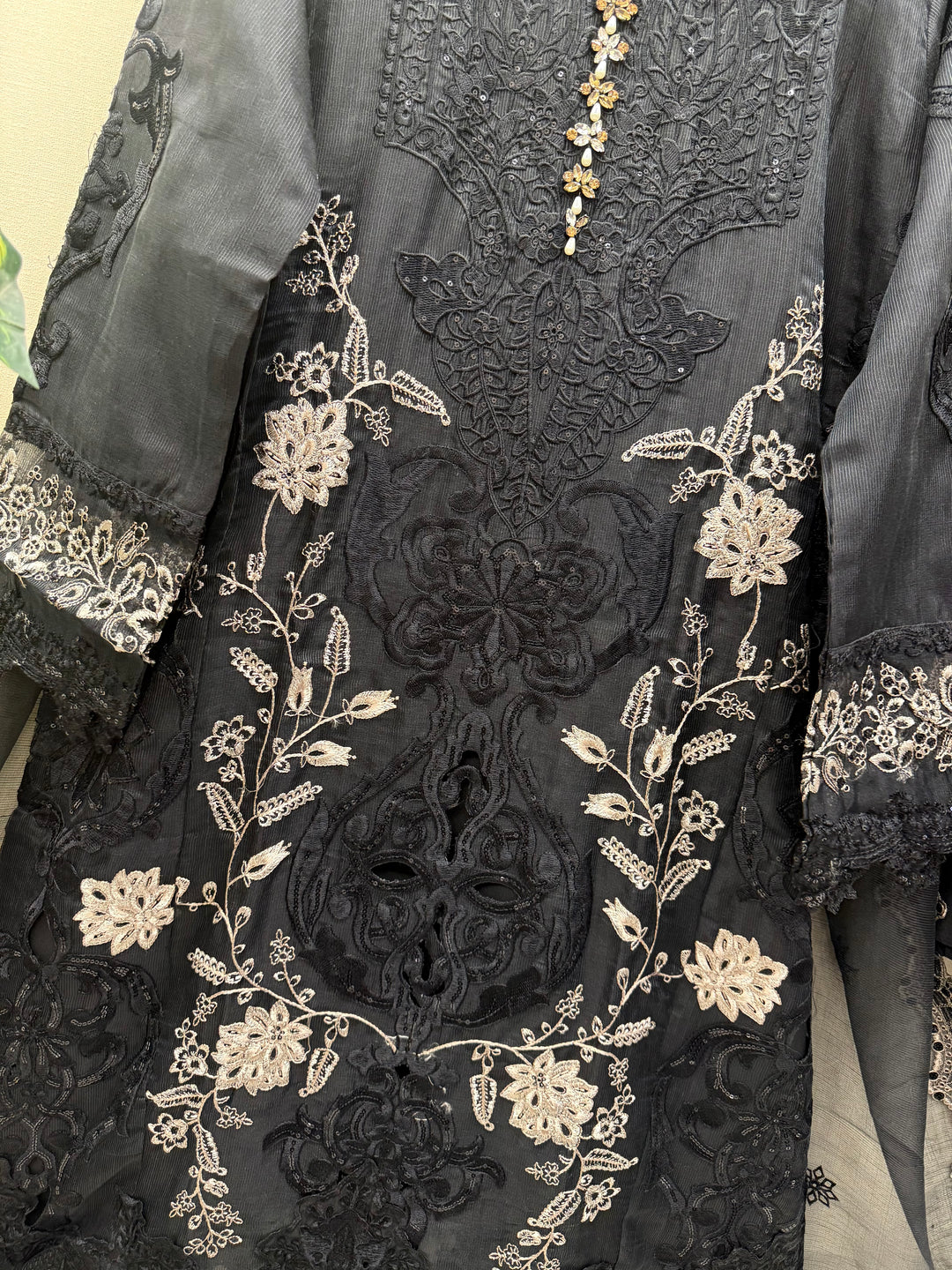 Pakistani cutwork suits