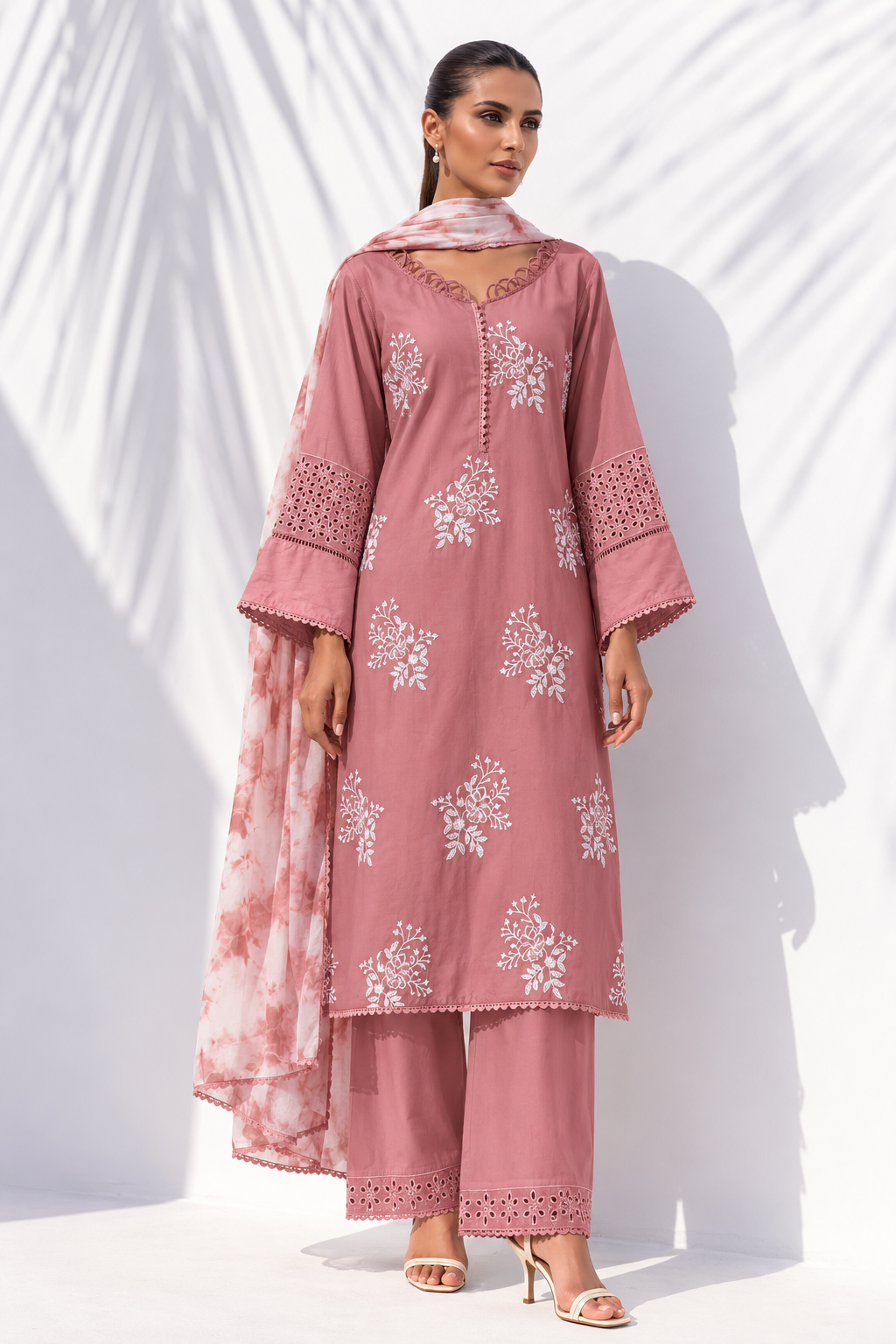 Chikankari Embroidered Suits