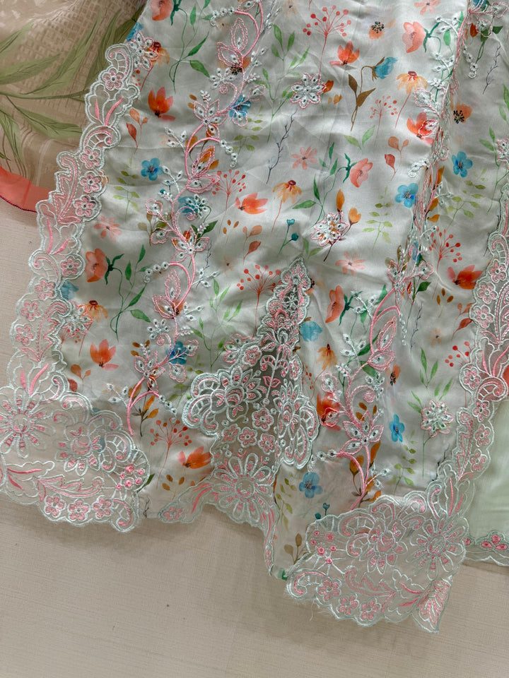 Pakistani cutwork suits