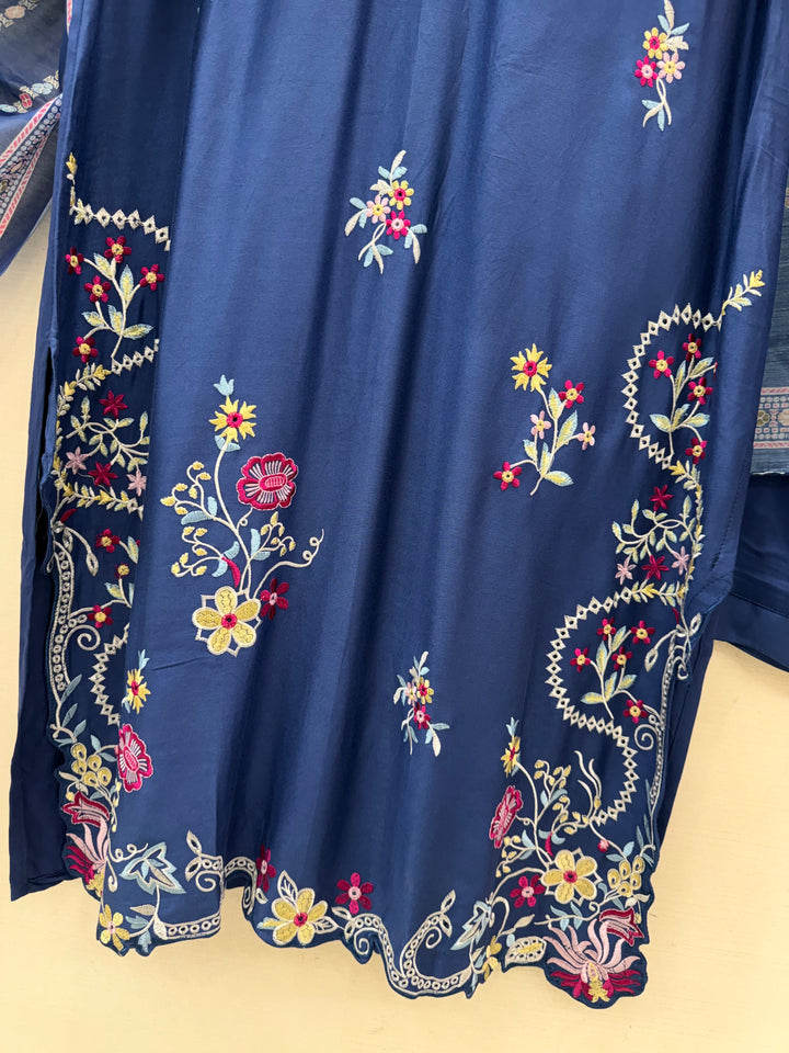 Embroidered Long Suits