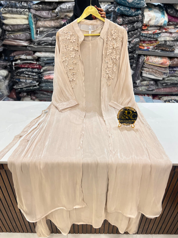 Shimmer shrug gowns 837