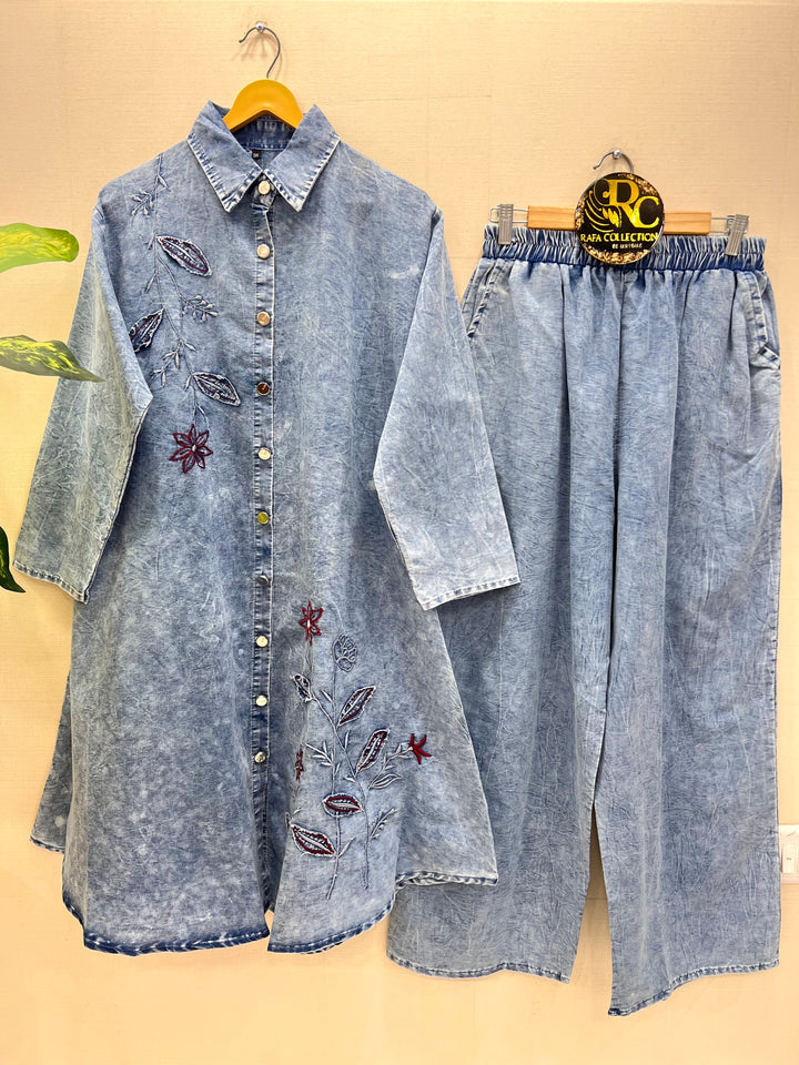 Denim Long Co-ord sets