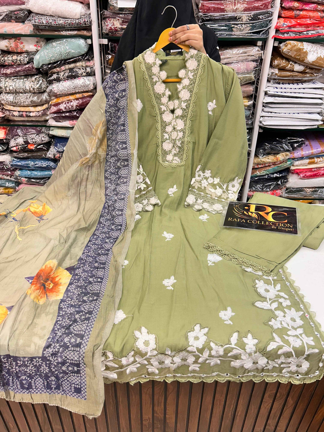 Embroidered Formals Suit 6005