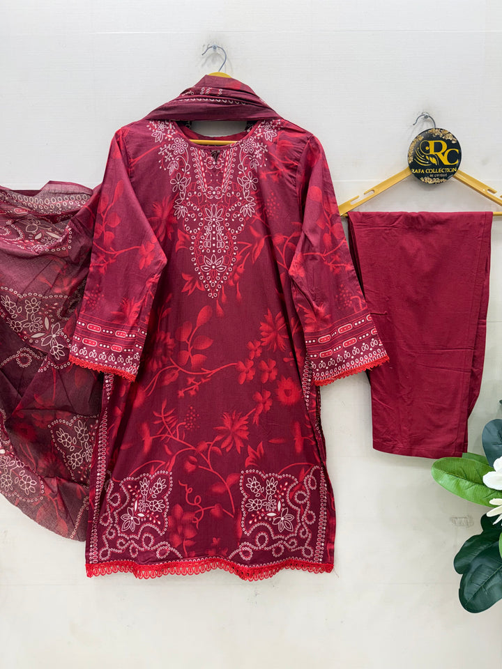 Cotton ready to wear suits