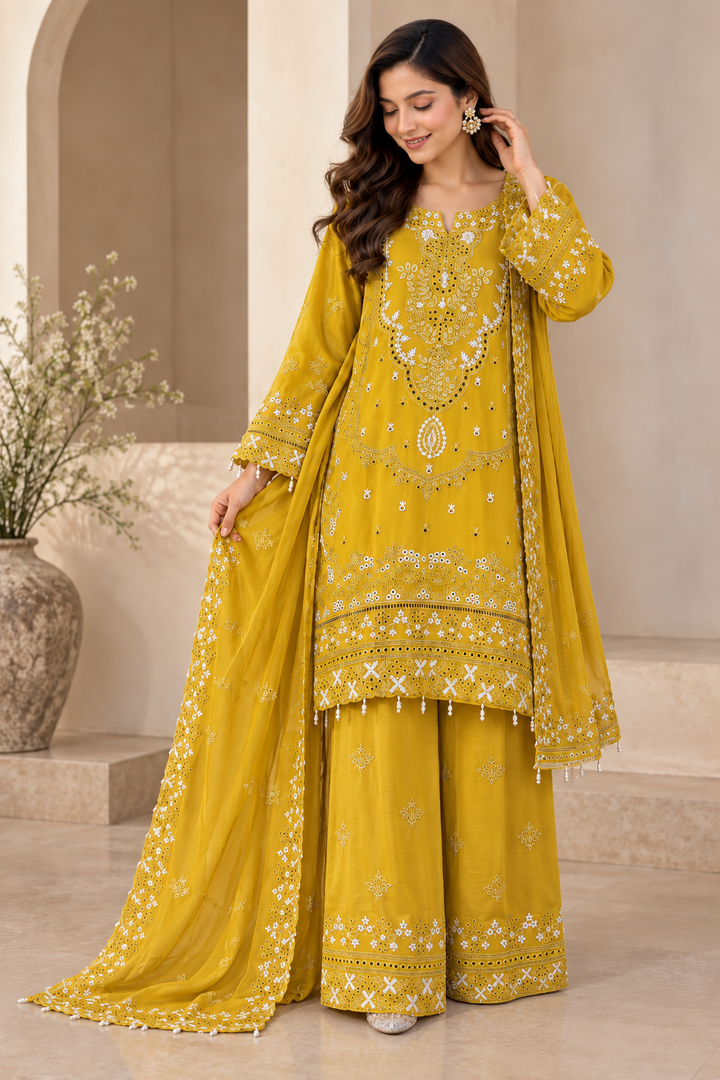 Premium Embroidered Suits