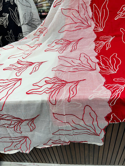 Cotton handcrafted Unstitched Suits 2679