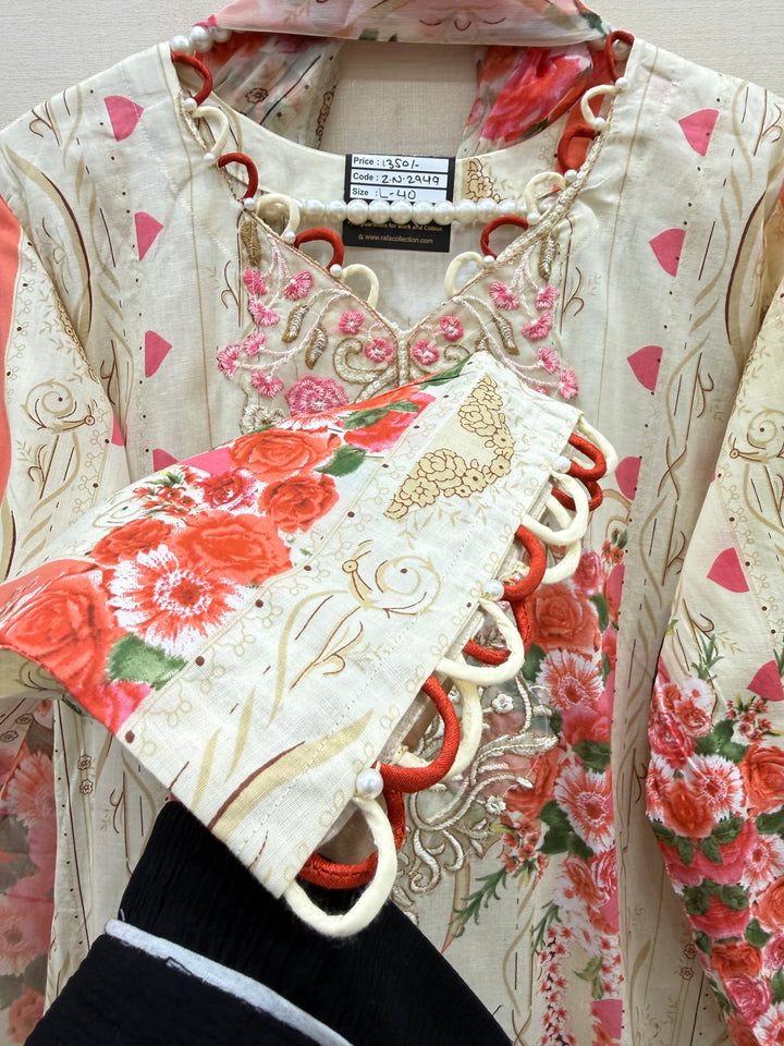 Pakistani patch work suit