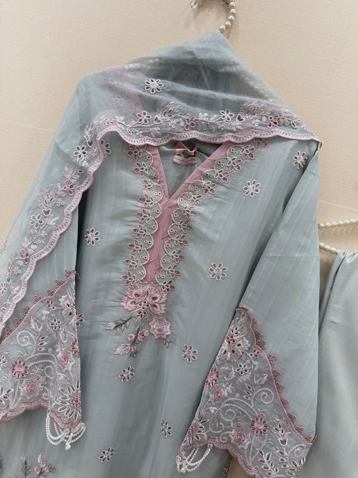 Premium cutwork suits