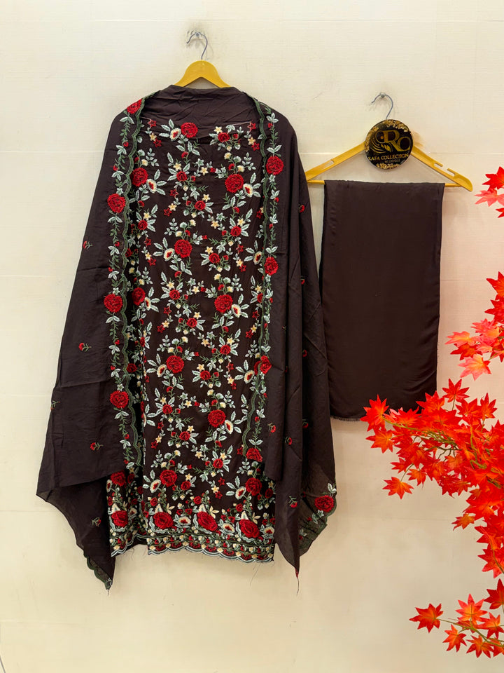 Embroidered Rayon Suit’s