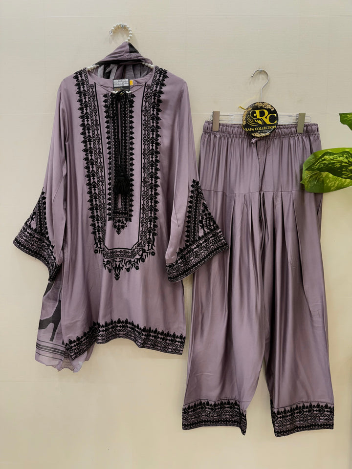 Embroidered Farshi suits