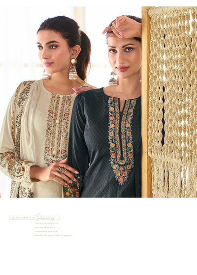 Cotton Unstitched Suit 1579