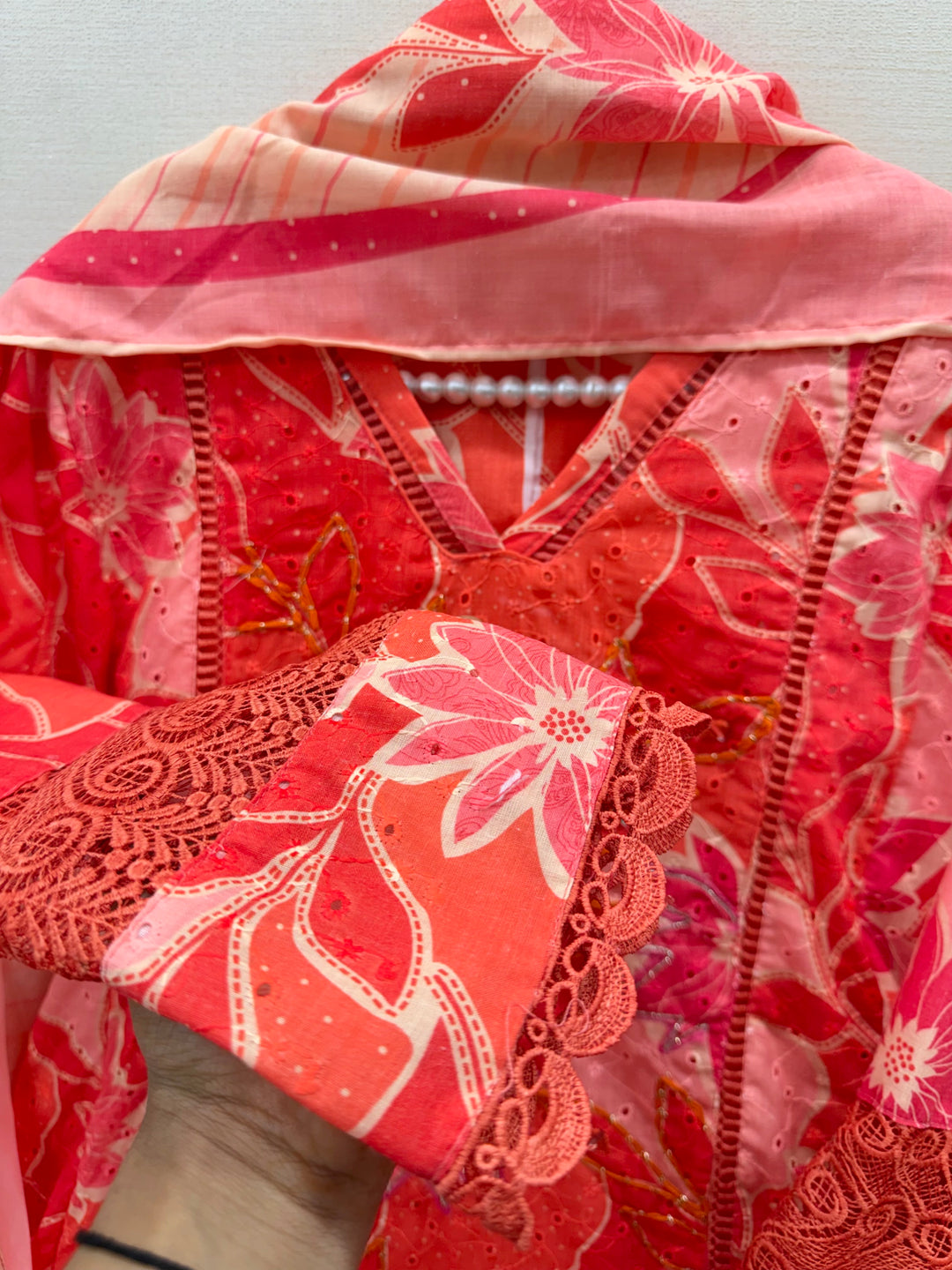Embroided suits