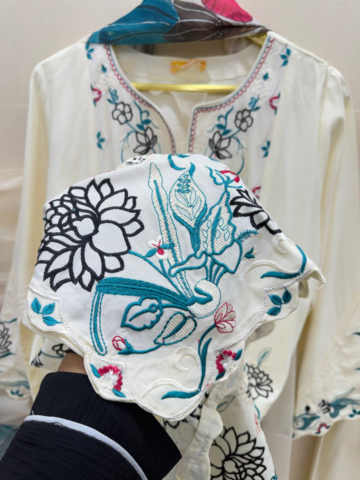 Embroidered Farshi suits 2951