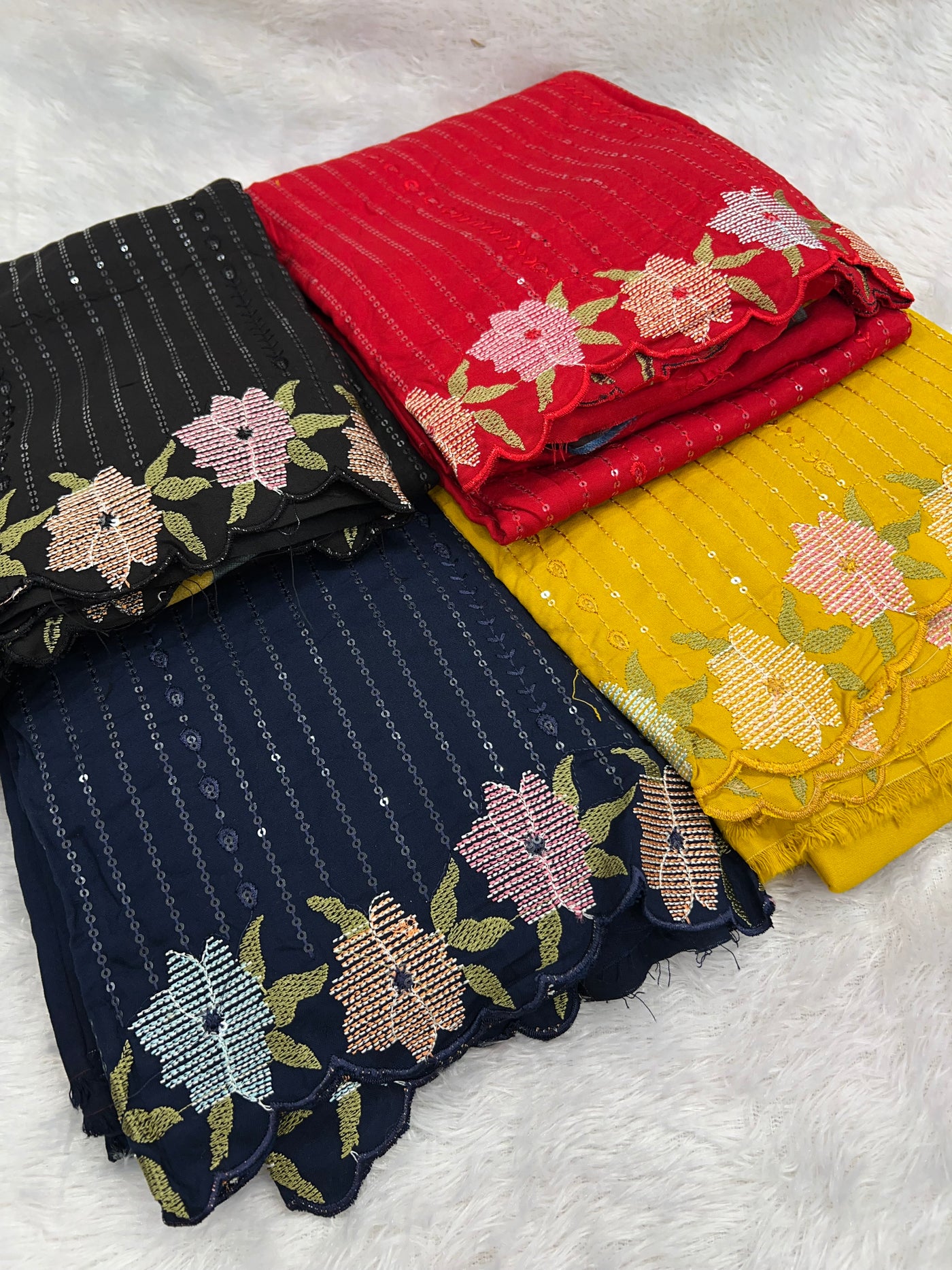 Cotton séquence Unstich suit 1361