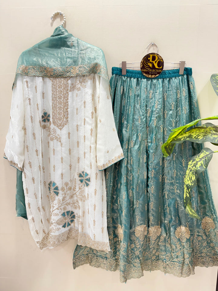 Shimmer Organza suits
