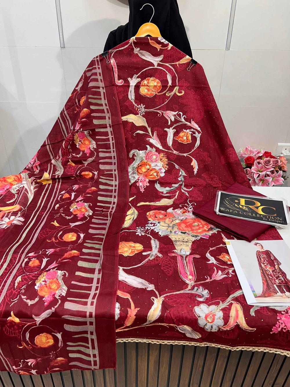 Cotton Zari Work Suit 21826