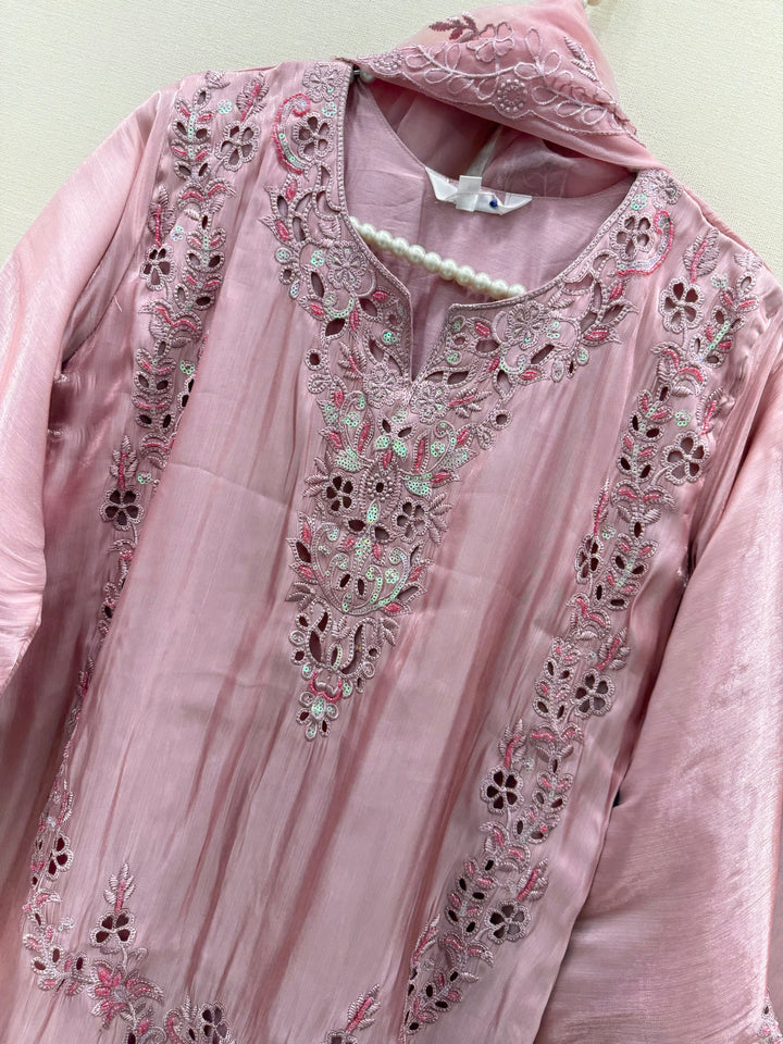 Pakistani cutwork suits