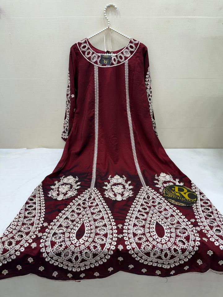Premium cutwork long suit