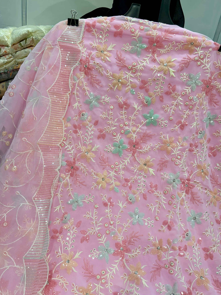 GEORGETTE UNSTICH SUIT 1249