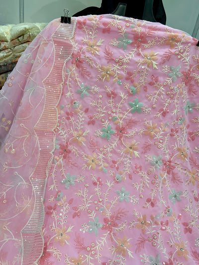 GEORGETTE UNSTICH SUIT 1249