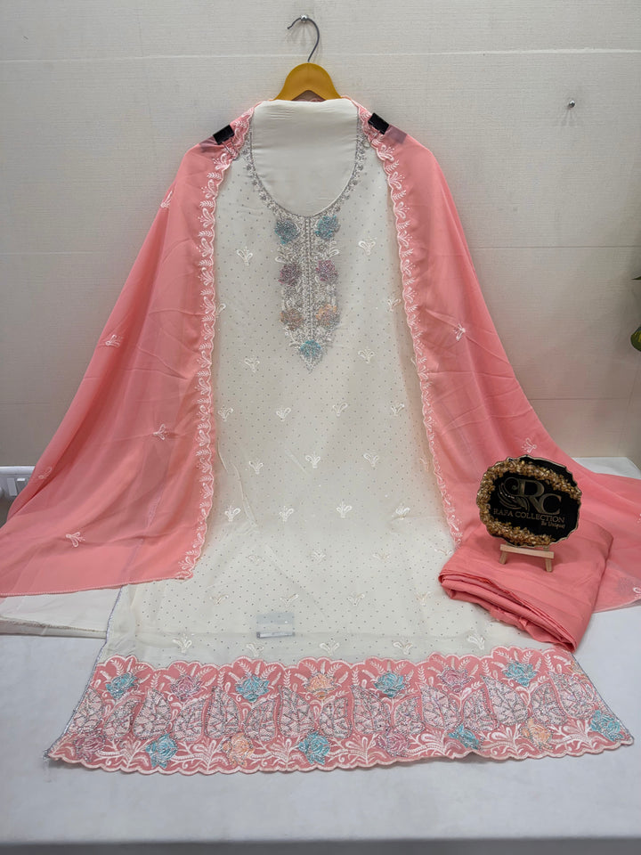 Georgette unstitched suits