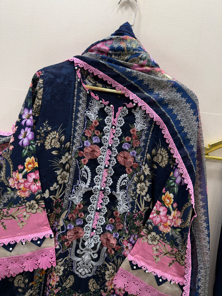 Pakistani cotton patchwork suits