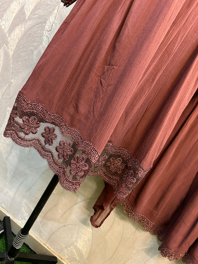 Crinkle peplum Garara Set 1155