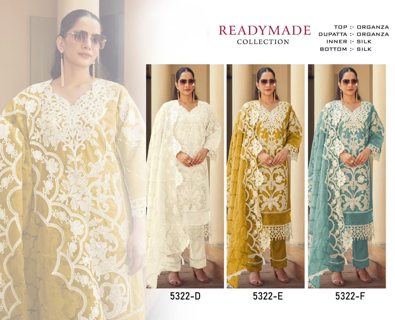 Pakistani Organza Suit 115416
