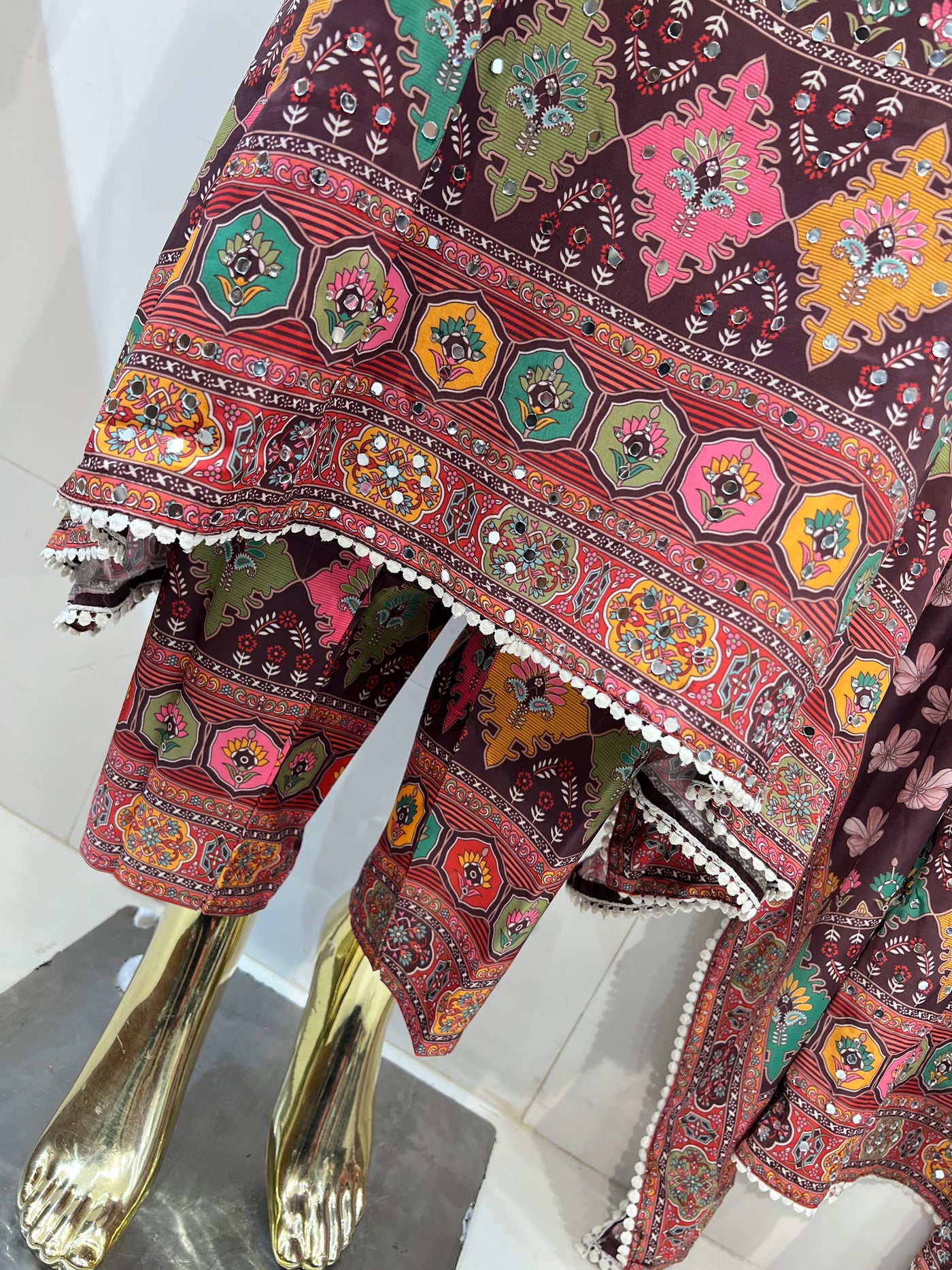 Mirror work Kaftan sets 2011