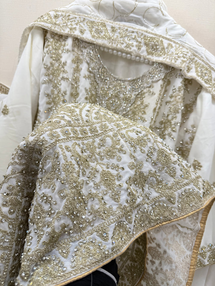 Pakistani Heavy farshi sharara suits