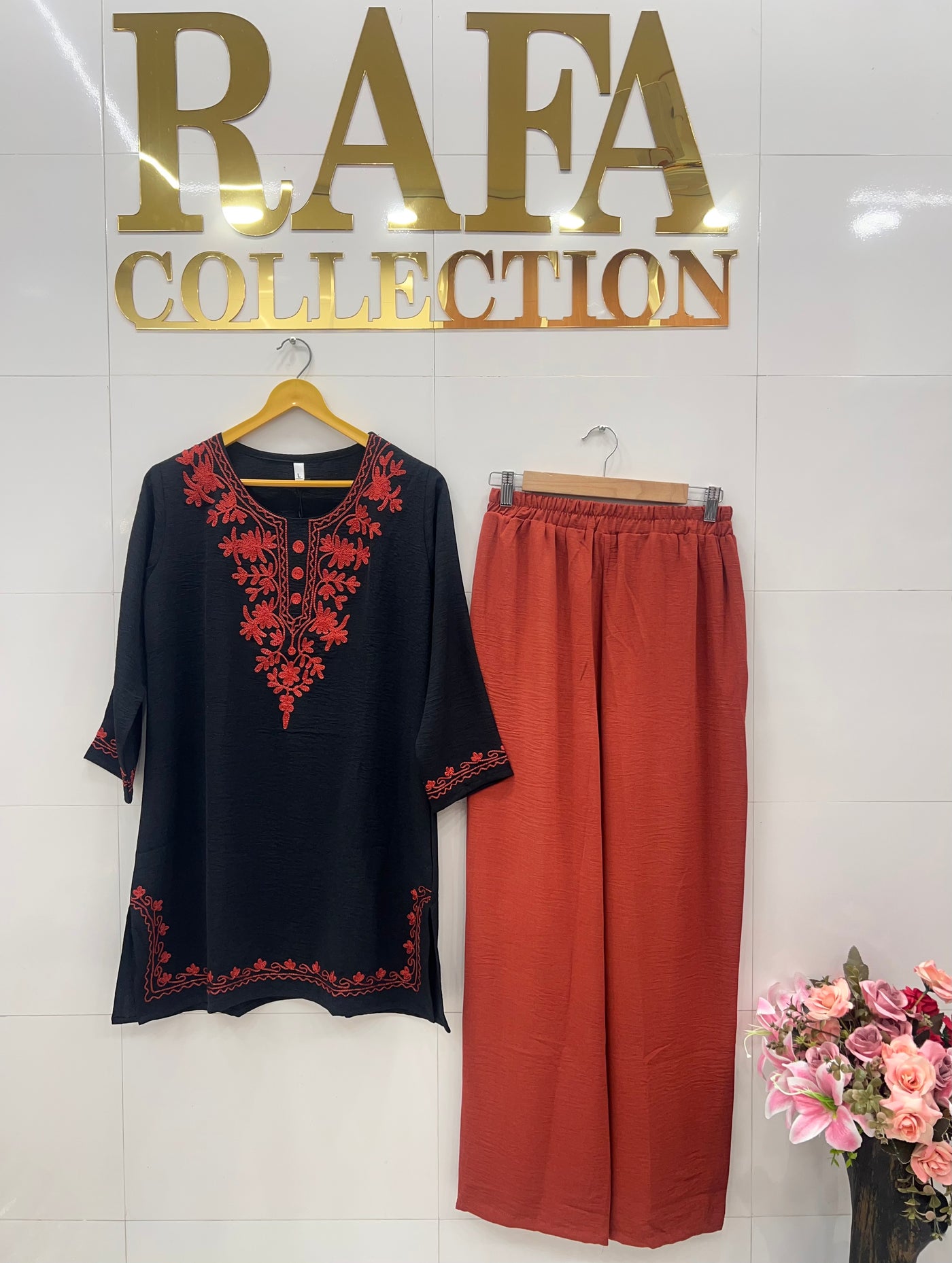 Embroidered co-ord sets  2713