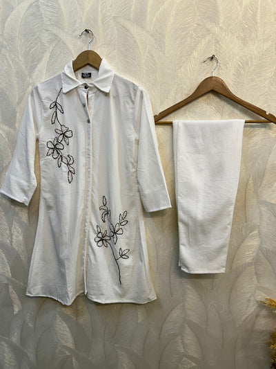 Crinkle Co-Ord Set 554