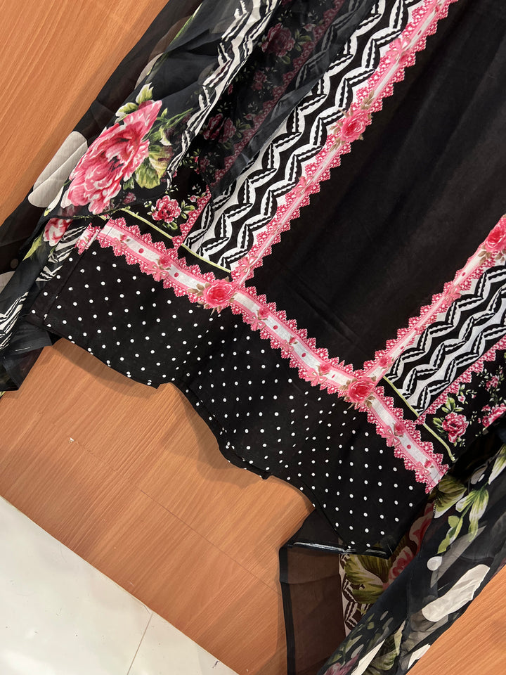 Cotton Embroidered suits 2637