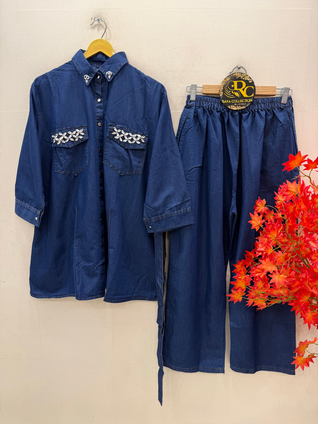 Denim Co-ord sets ((SALE)