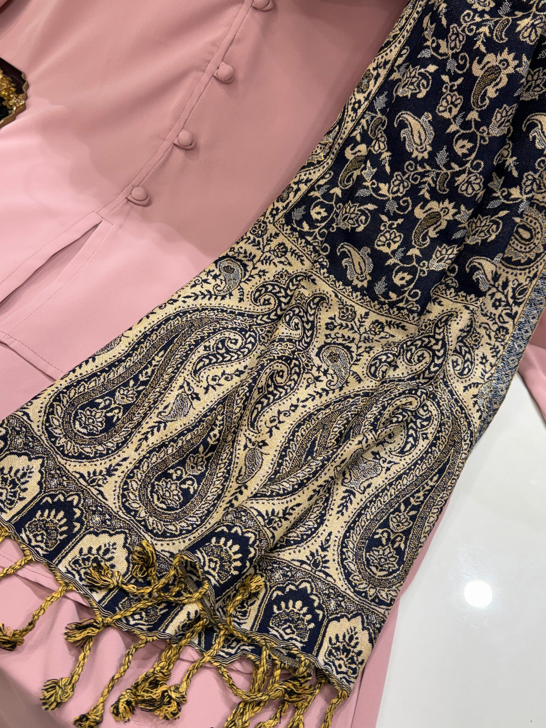 pashmina shawl co-ord sets 3137