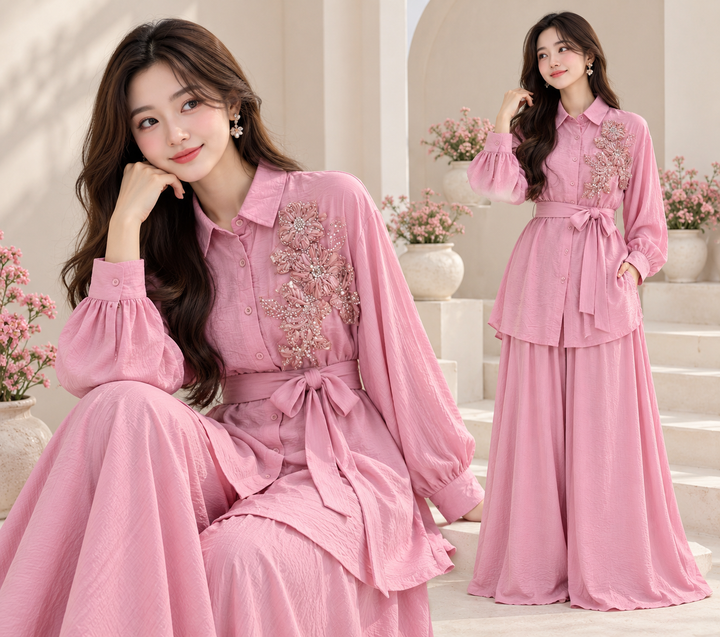 Imported korean skirt Co-ord Sets