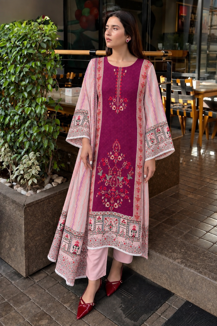 Cotton Embroidery Suits