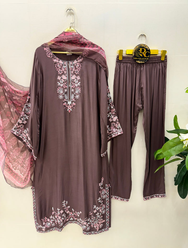 Long Embroidered Kaftans