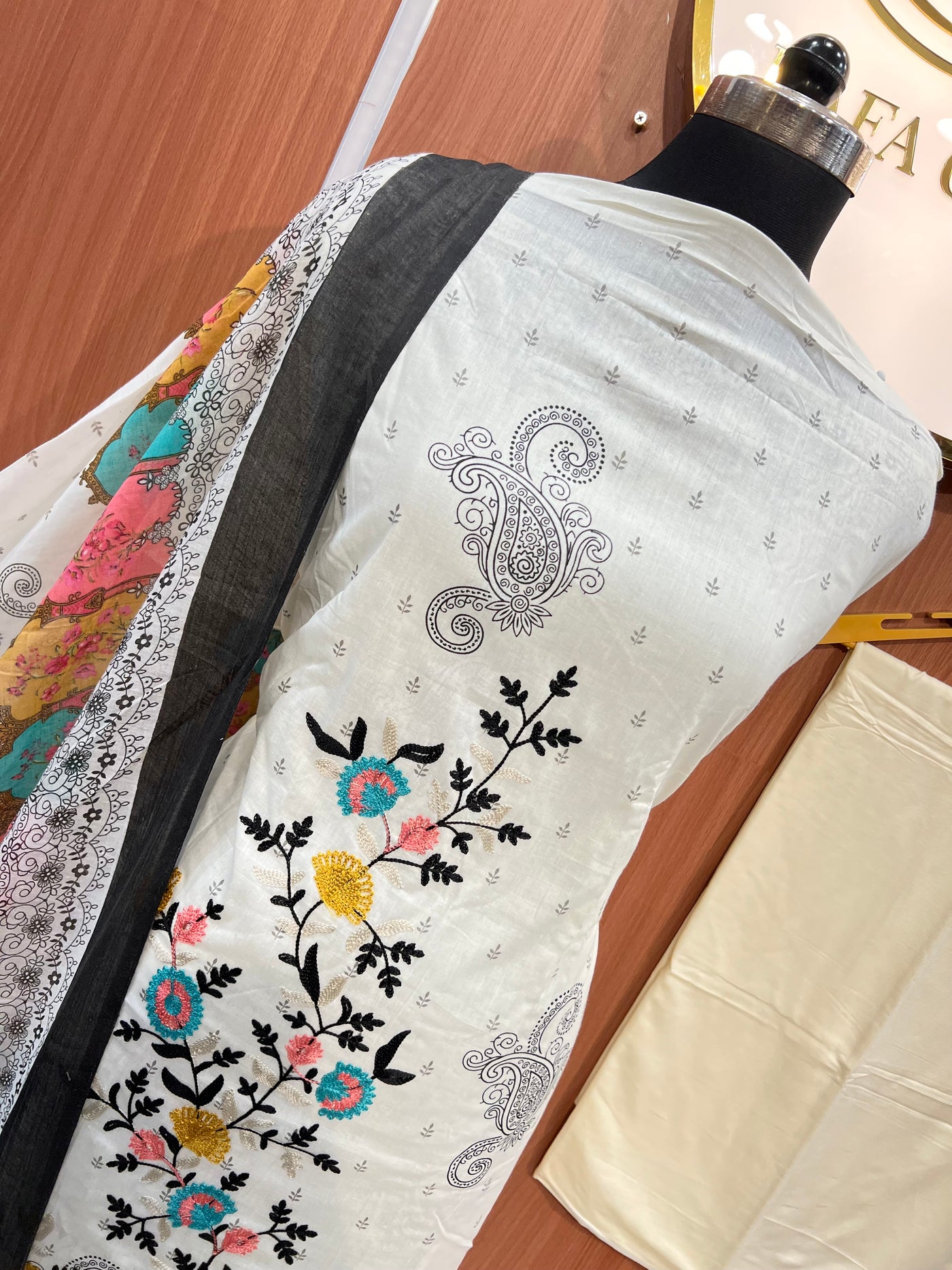 Cotton unstitch suits 2709
