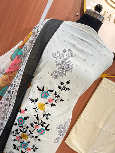 Cotton unstitch suits 2709