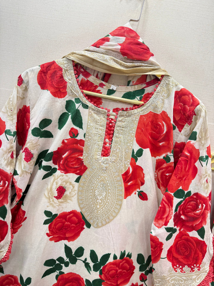 Cotton ready to wear suits
