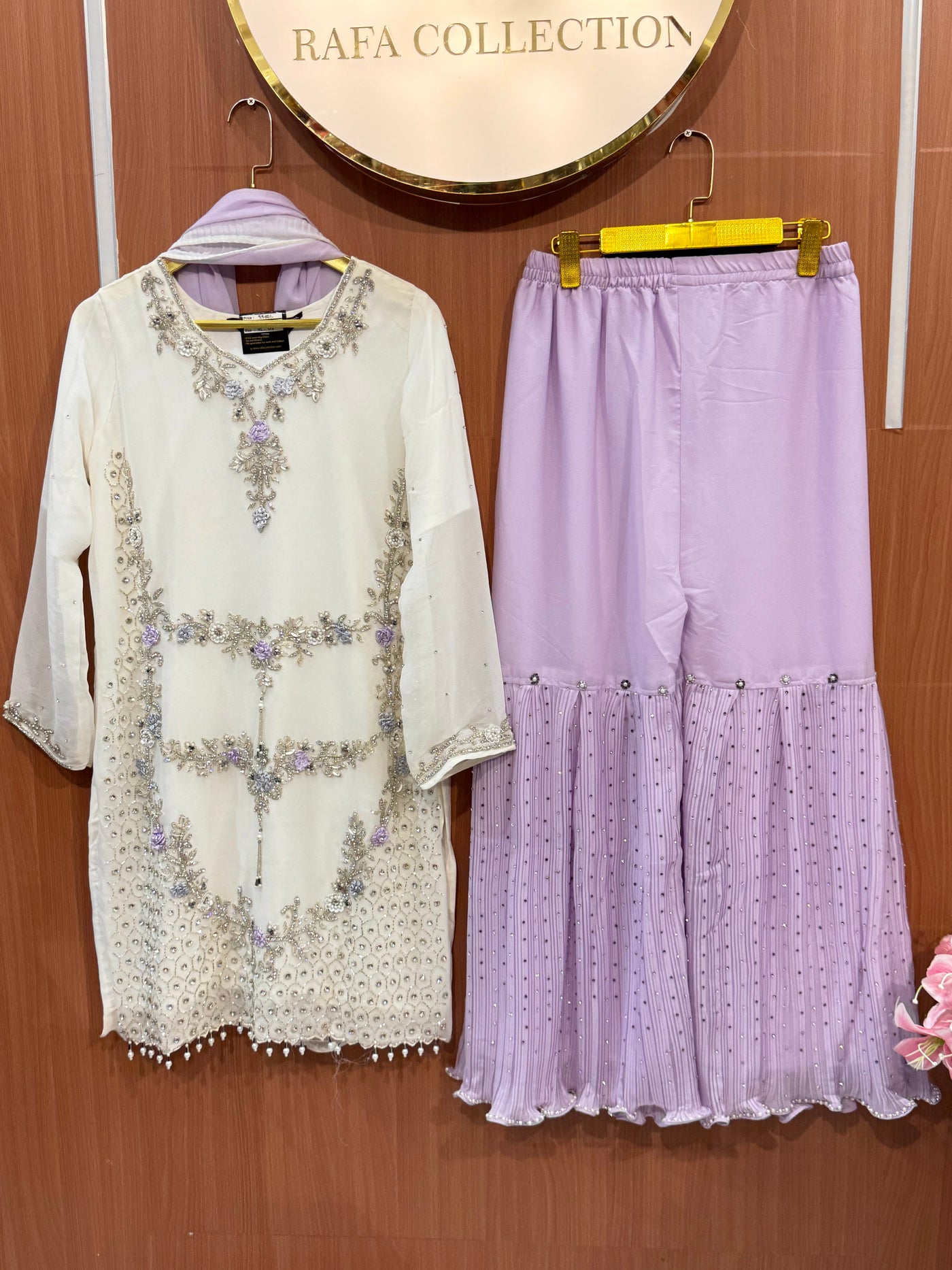 Bridal Handwork Garara suits 1011