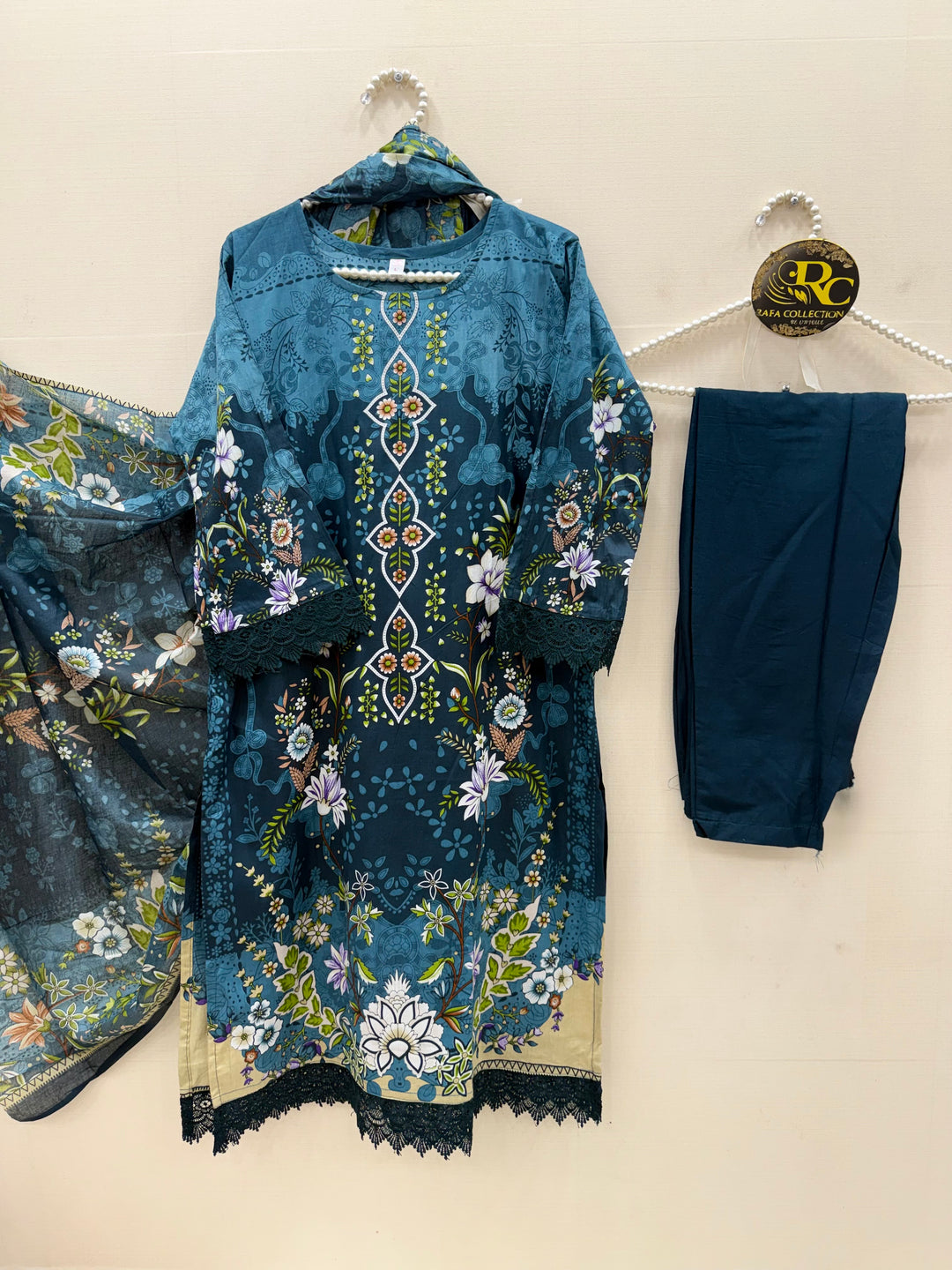 Cotton ready to wear suits 8001