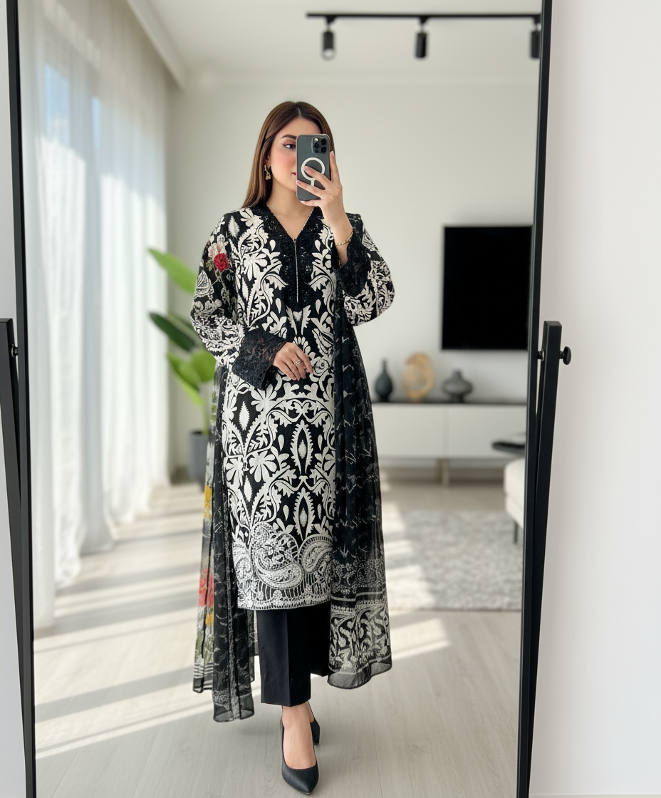 Pakistani cotton suits 2736